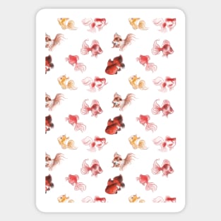 Ryukin fishes Sticker